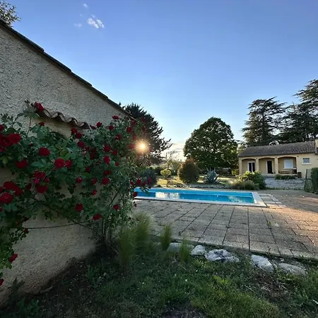 빌라 Maison Piscine Pic Saint Loup Valflaunes